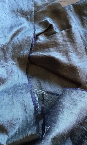 100 silk dupion teal - 100%,
