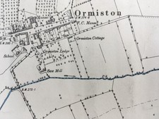 1895 Edition Topographical Map