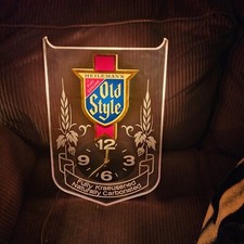 Vintage Old Style Beer Light