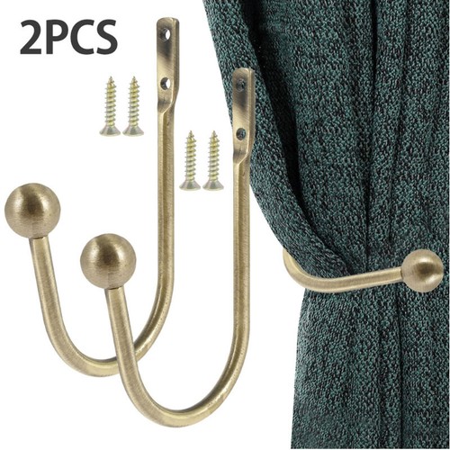 Sturdy window curtain hold - 2x,
