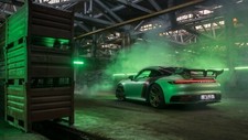 Porsche 992 techart Green