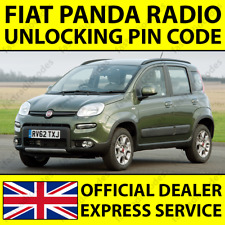 ✅FIAT PANDA CAR RADIO