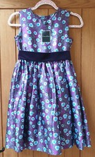 Oscar de la Renta Designer Girls Silk Dress Age 10 NWT