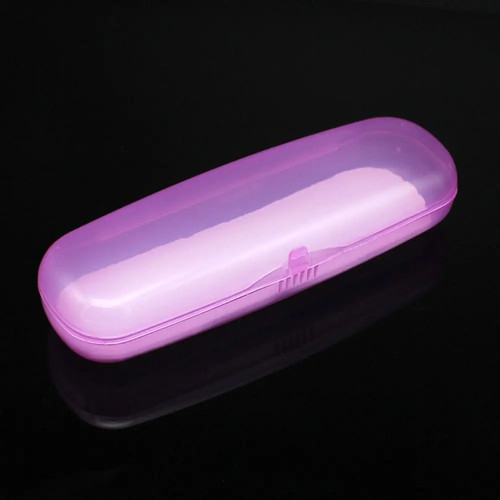Portable clear glasses case - portable,