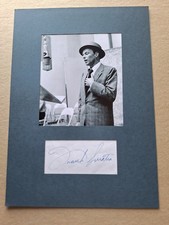 FRANK SINATRA - RAT PACK LEGEND - HAND-SIGNED PHOTOCARD