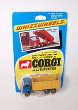 CORGI TOYS JUNIORS Vintage Whizzwheels #48 ERF TIPPER TRUCK - MOC