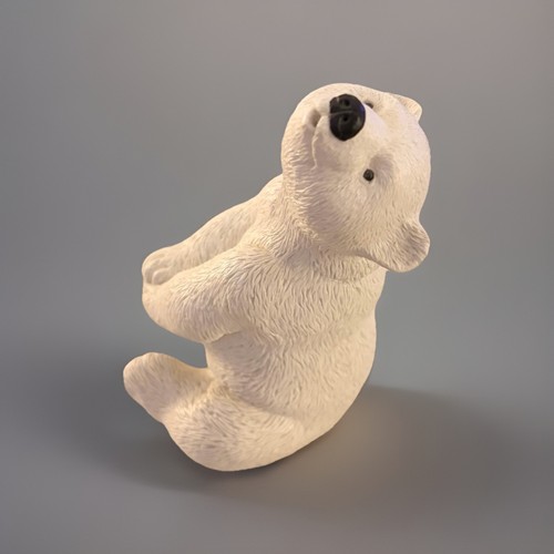 Vintage bear foot - bear,
