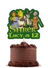 Shrek Cake Topper Personalised