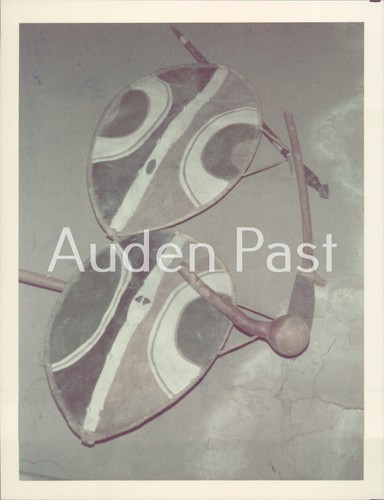 Vintage african shields - african, &