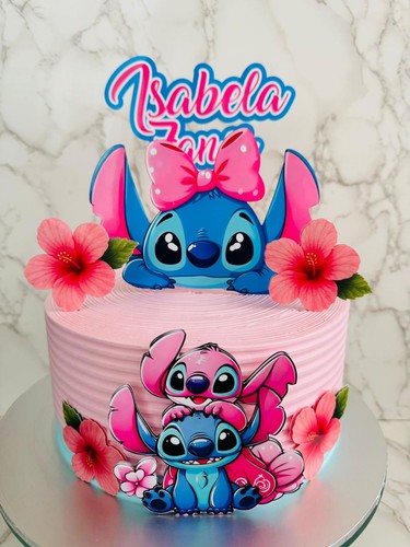 Stitch and angel - stitch, topper