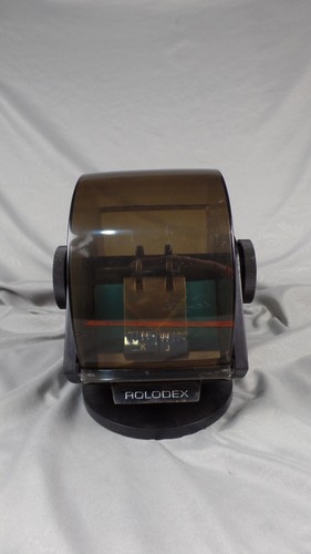 Vintage rolodex swivel base - vintage,