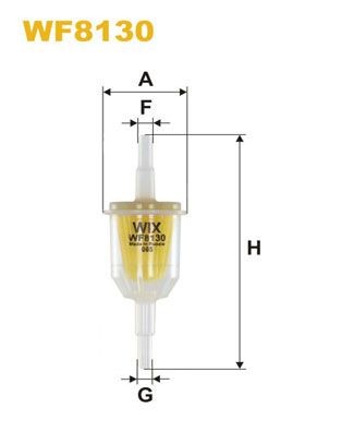 Fuel filter wix filters wf8130 - fuel,