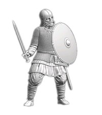 1:16 scale Viking Hird Warrior
