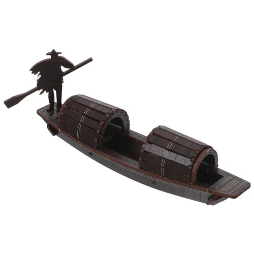 Small wooden boat - boat, prop