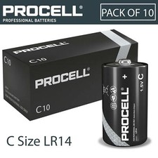 10 x Procell Size C