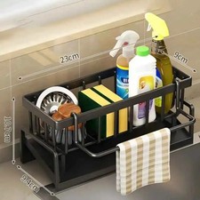 Sink Caddy Basket Drain Rack