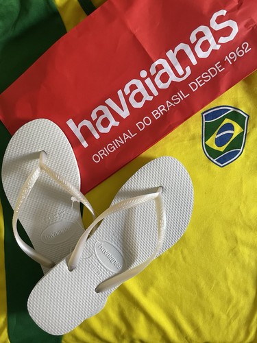Havaianas slim white flip - slim,