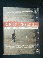 Criminology: A Sociological Introduction by Plummer, Ken Paperback Book The