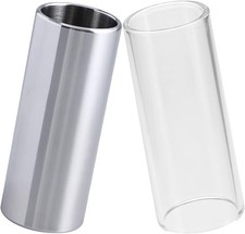 2 Pcs Glass Slide and