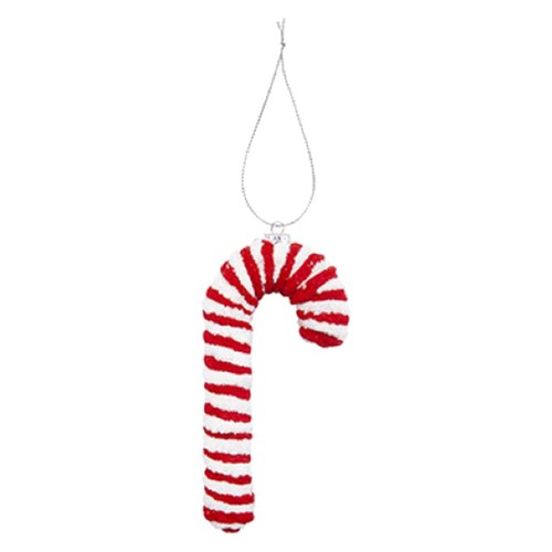 Christmas knitted candy cane - christmas,