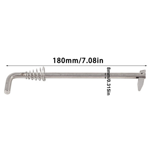 Tilt thrust rod with spring - tilt,