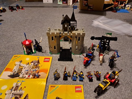 Vintage lego castle black - lego,