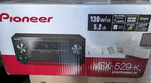 Pioneer receiver vsx 529 - av, vsx-529-k
