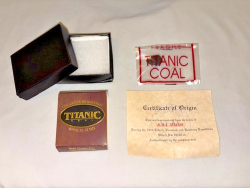 Certificate authentic titanic - certificate,