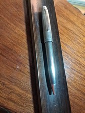 Vintage Scriptura Made In Italy M & S 925 Silver Pen Very Smooth Writer