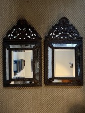 Decorative Pair of Antique Flemish Mirrors, Europe 19th Century RRP2,224