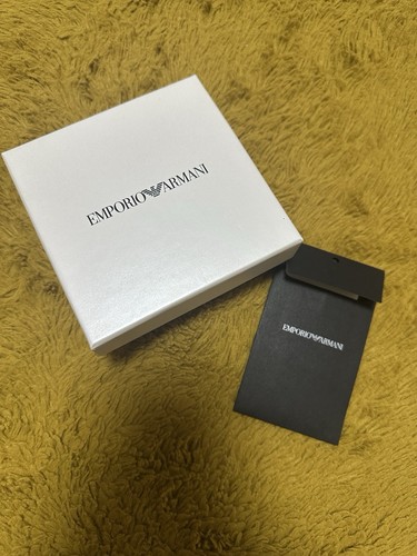 Emporio armani black leather - armani,