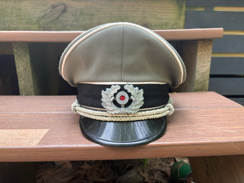 Infantry officer visor - officer, cap