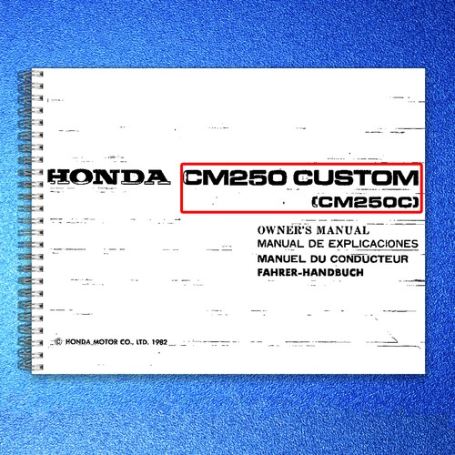 Honda cm250 custom cm250c - honda,