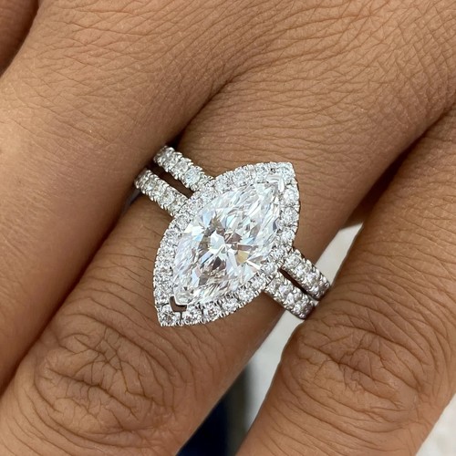 Marquise igi lab grown - 2,