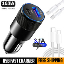 Fast Car Charger 2 USB Port