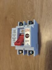 WYLEX 810 DOUBLE POLE 100 AMP MAIN SWITCH DISCONNECTOR ISOLATOR 100A BS5419 AC21