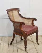 Regency Mahogany Bergere