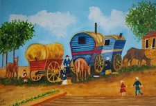 Painting by Vincent van Goch