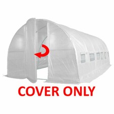 Replacement Cover; 5 Sizes For Our Polytunnel Greenhouse Pollytunnel Poly Tunnel