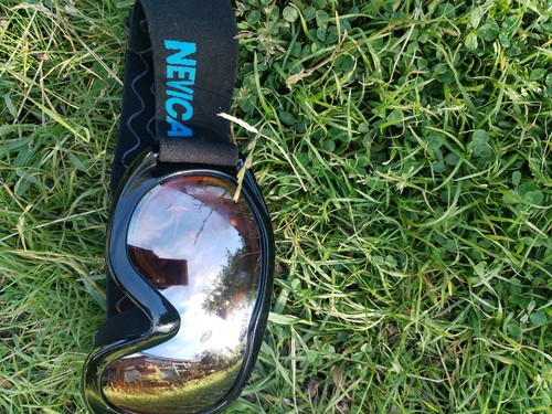 Black nevica skiing - black, goggles