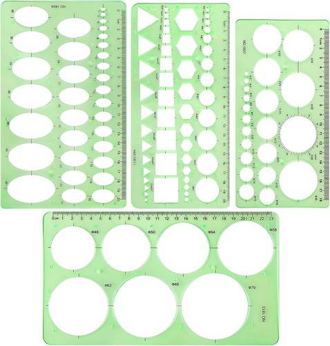 Circle stencil geometric - stencil,
