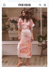 New Reiss Lydia printed Maxi