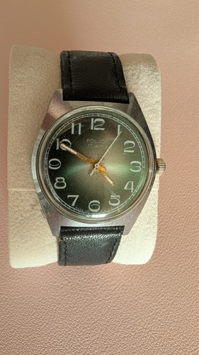 Soviet poljot windup watch - soviet,