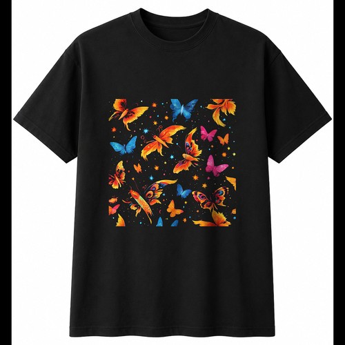 Psychedelic koi butterfly - psychedelic,