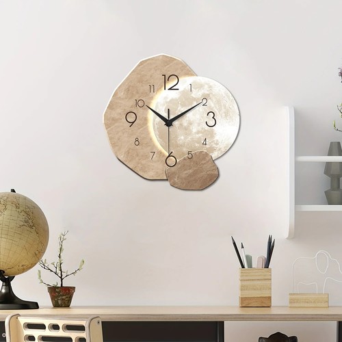 Modern silent moon design wall - silent,
