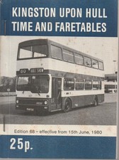 HULL CORPORATION BUS TIMETABLE