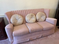 Three Piece Suite In Pink