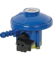 Silverline Butane Clip-On Regulator 1.5kg/hr Calor/Flogas Yellow (940053), 21 m