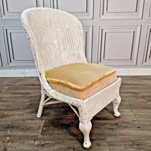 Vintage wicker nursing - wicker, chair