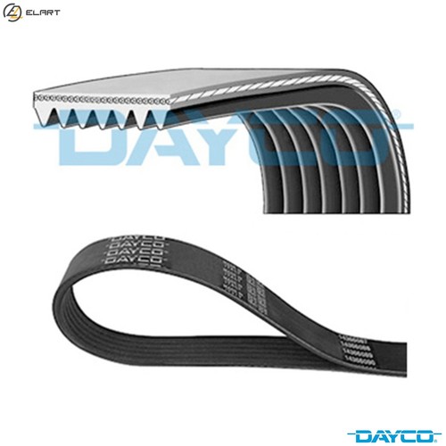 Vribbed belt 7pk1975 - belt, opel